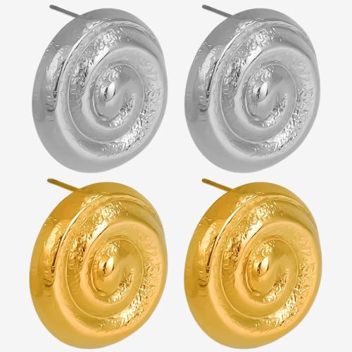 Stainless Steel Stud Earring, 304 Stainless Steel, Helix, Vacuum Ion Plating, fashion jewelry & for woman 