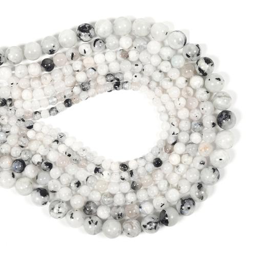 Natural Moonstone Beads, Round, DIY mixed colors 