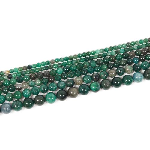 Single Gemstone Beads, Natural Stone, Round, DIY mixed colors 