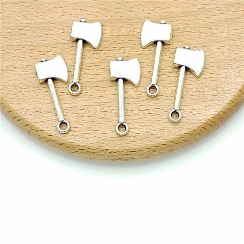 Zinc Alloy Tool Pendants, Axe, antique silver color plated, DIY 