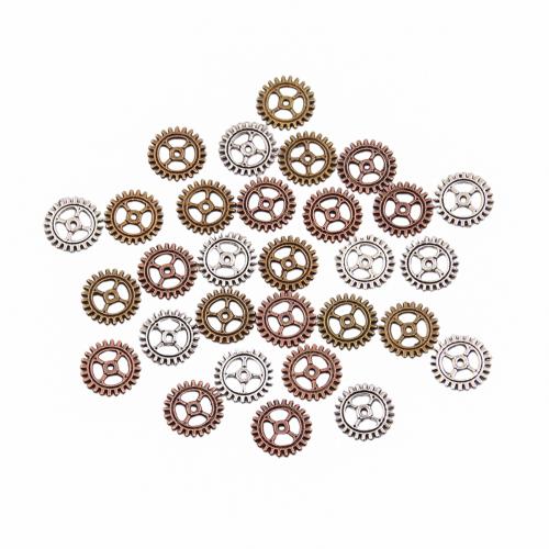 Zinc Alloy Jewelry Pendants, Gear Wheel, plated, DIY Approx 