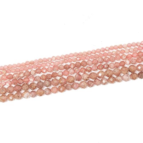 Rhodonite Beads, Argentina Rhodochrosite, Round, DIY mixed colors 