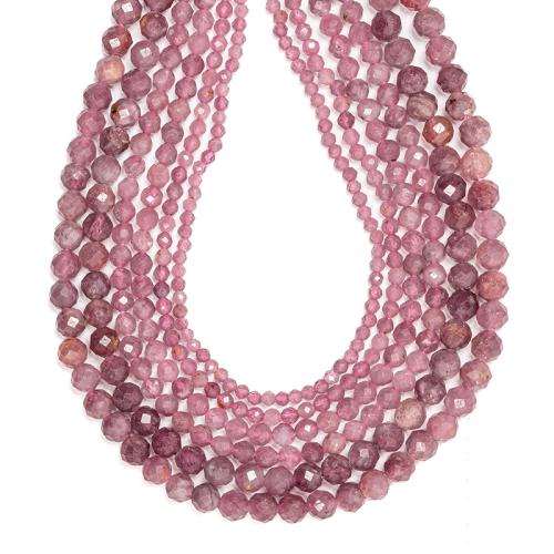 Single Gemstone Beads, Natural Stone, Round, DIY mixed colors [