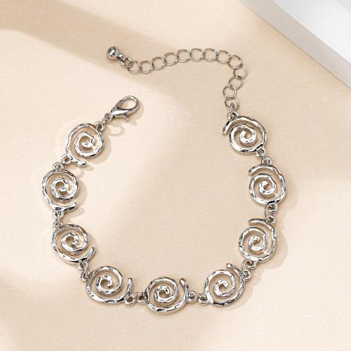 Fashion Zinc Alloy Bracelets, plated, for woman [