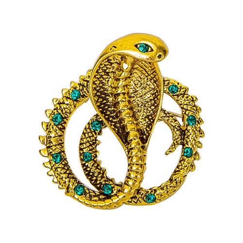 Zinc Alloy Jewelry Brooch, with Crystal, for woman 