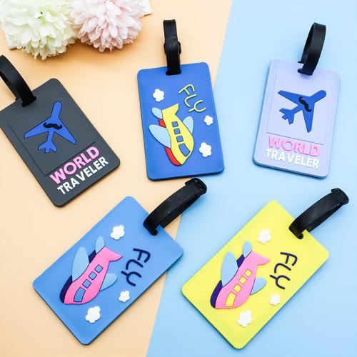 Luggage Tag, Soft PVC, multifunctional & 3D effect 