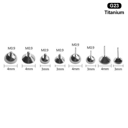 Alliage de titane Piercing boucle d'oreille résultats, poli, unisexe & styles différents pour le choix, Vendu par PC[