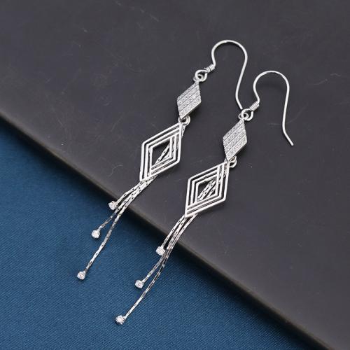 Sterling Silver Drop Earring, 925 Sterling Silver, fashion jewelry & for woman 