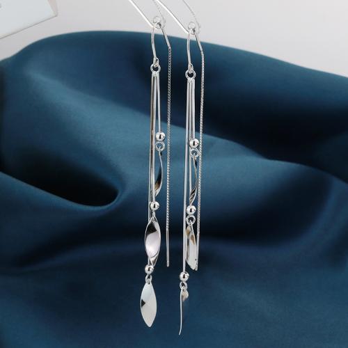 Sterling Silver Drop Earring, 925 Sterling Silver, fashion jewelry & for woman 