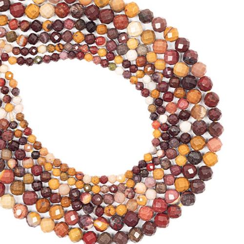 Yolk Stone Bead, Round, DIY mixed colors [