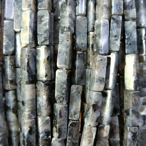 Labradorite Beads, Rectangle, DIY, mixed colors 