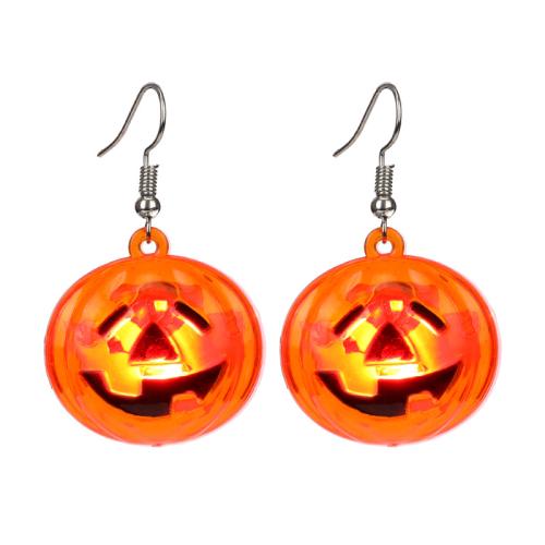 Plástico Pendientes con Colgantes, con Acrílico, Diseño de Halloween & Aligeramiento & Joyería & para mujer, más colores para la opción, Vendido por Par