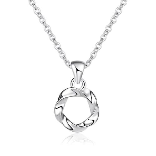 Collier de bijoux en argent , Argent sterling 925, avec 5cm chaînes de rallonge, bijoux de mode & pour femme Environ 40 cm, Vendu par PC