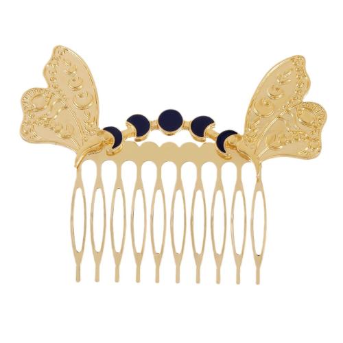 Decorative Hair Combs, Zinc Alloy, Halloween Design & for woman & enamel 