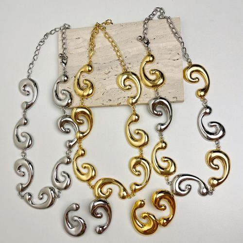 Zinc Alloy Necklace, with 17cm extender chain, plated, fashion jewelry & for woman cm [