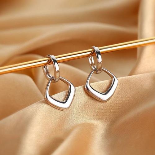 Sterling Silver Drop Earring, 925 Sterling Silver, fashion jewelry & for woman 