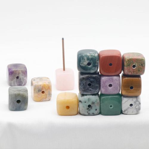 Natural Stone Incense Seat, Cube 20mm [