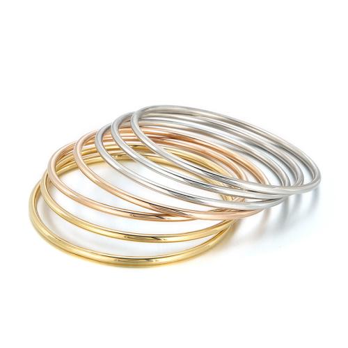 Brazalete del acero inoxidable, acero inoxidable 304, Recubrimiento iónico al vacío, Joyería & diverso tamaño para la opción & para mujer, más colores para la opción, Vendido por UD[