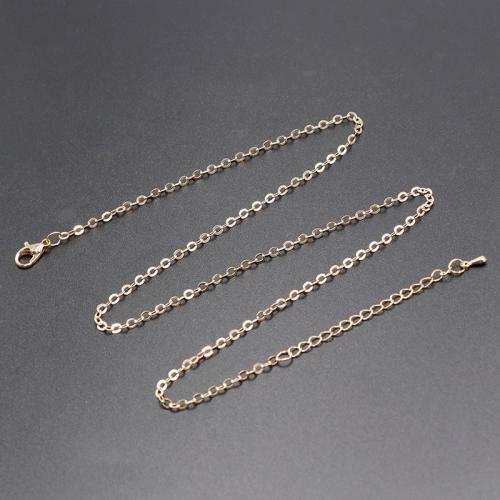 Stainless Steel Oval Chain, 304 Stainless Steel, Vacuum Ion Plating, DIY Approx 45 cm [