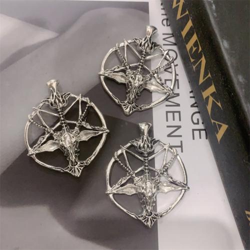 Zinc Alloy Jewelry Pendants, antique silver color plated, DIY 