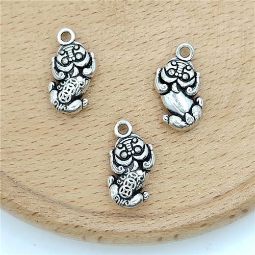 Zinc Alloy Jewelry Pendants, antique silver color plated, DIY 