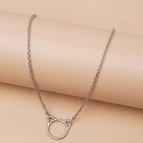 Stainless Steel Jewelry Necklace, 304 Stainless Steel, plated, fashion jewelry & for woman, original color 