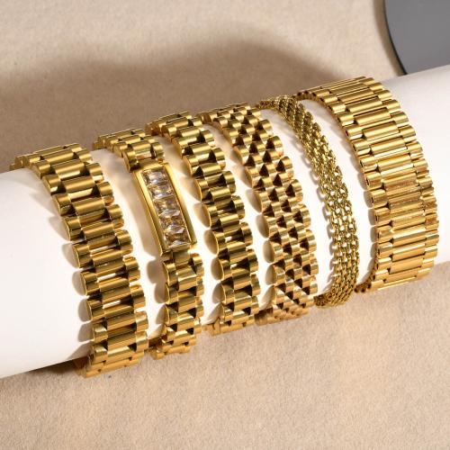 Stainless Steel Chain Bracelets, 304 Stainless Steel, fashion jewelry & for woman 