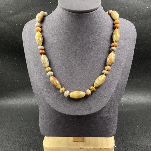 Gemstone Necklaces, Natural Stone & Unisex Approx 48 cm 