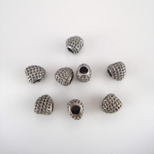 Stainless Steel Beads, 304 Stainless Steel, Heart, plated, DIY 