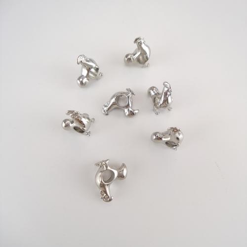 Stainless Steel Beads, 304 Stainless Steel, Chicken, plated, DIY 