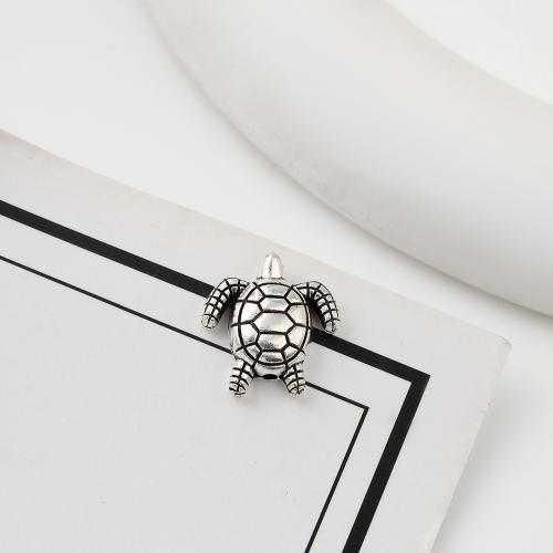 Zinc Alloy Animal Pendants, Turtle, plated, DIY 