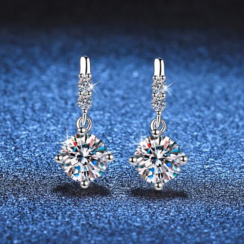 925 Sterling Silver Drop Earring & for woman, earring length 15-20mm 