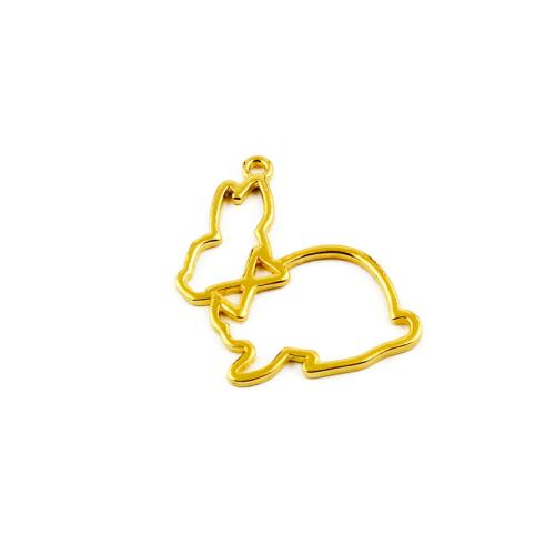 Pendentifs animaux en alliage de zinc, Placage de couleur d'or, DIY & styles différents pour le choix, plus de couleurs à choisir Vendu par sac