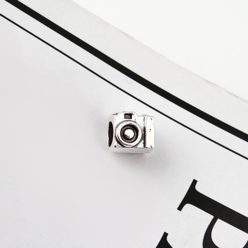 Zinc Alloy Jewelry Beads, Camera, plated, DIY 