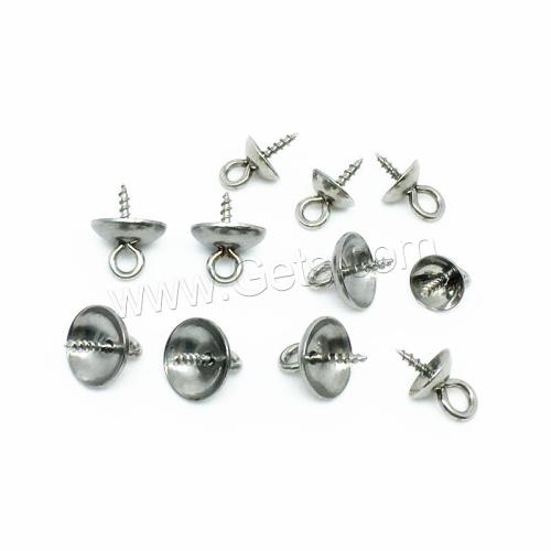 Stainless Steel Pendant Setting, 304 Stainless Steel, machine polished, DIY & Unisex & machine polishing original color 