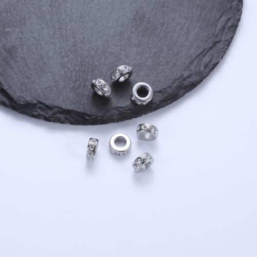 Stainless Steel Beads, 304 Stainless Steel, Round, plated, DIY 