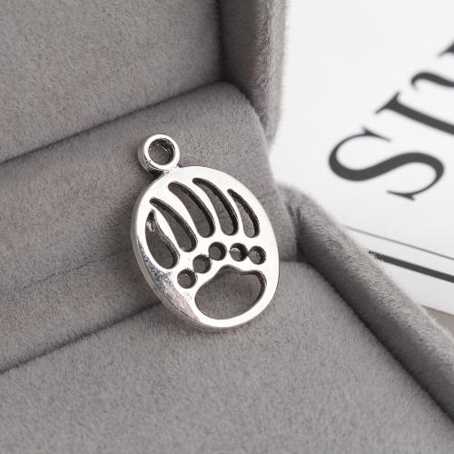 Zinc Alloy Jewelry Pendants, Claw, plated, DIY 