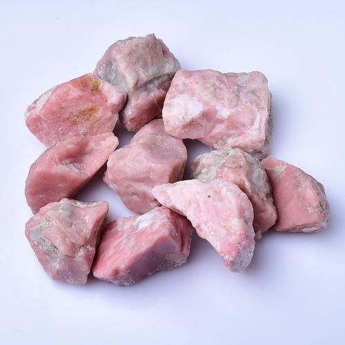 Pink Opal Rough Stone, irregular 