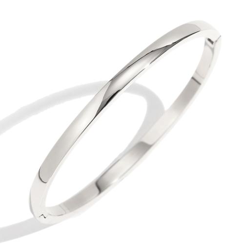 Stainless Steel Bangle, 304 Stainless Steel, plated, fashion jewelry & for woman [