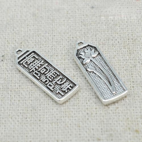 Zinc Alloy Jewelry Pendants, plated, DIY 