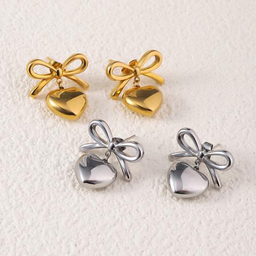 Stainless Steel Drop Earring, 304 Stainless Steel, fashion jewelry & for woman 19mm 