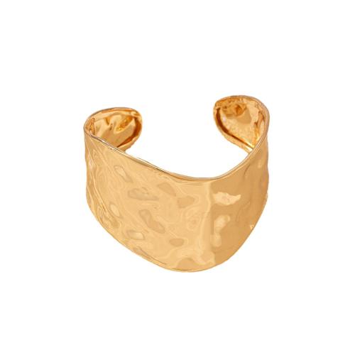 Zinc Alloy Cuff Bangle, plated, for woman, gold 