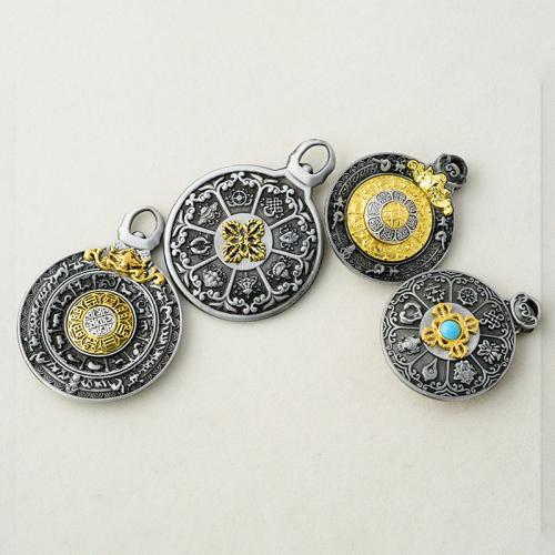 Zinc Alloy Jewelry Pendants, plated, DIY 