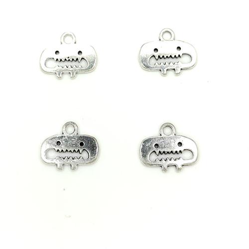 Zinc Alloy Jewelry Pendants, antique silver color plated, DIY 