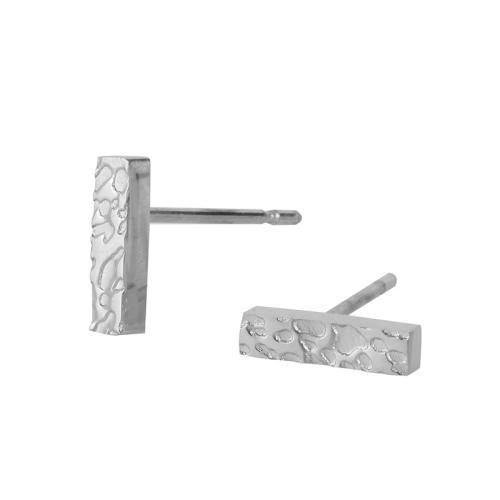 Stainless Steel Stud Earring, 304 Stainless Steel, plated, for woman 