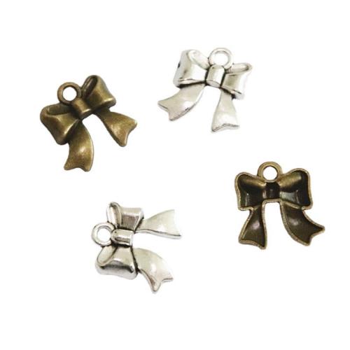 Zinc Alloy Bowkont Pendants, Bowknot, plated, DIY 