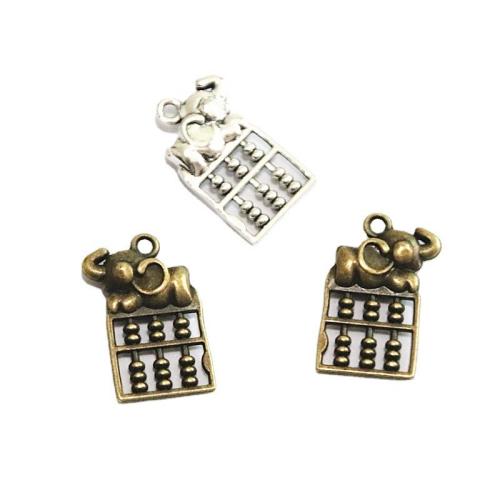 Zinc Alloy Jewelry Pendants, Abacus, plated, DIY 