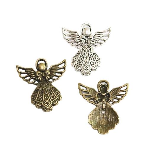 Zinc Alloy Jewelry Pendants, Angel, plated, DIY 