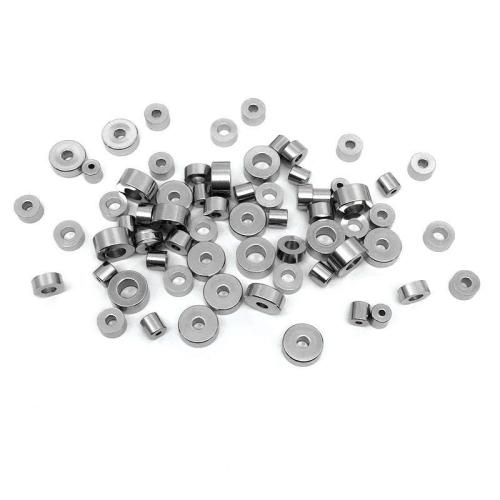 304 Stainless Steel Spacer Bead, DIY & machine polishing original color [