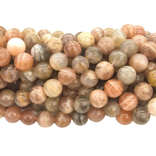 Sunstone Bead, Round, DIY mixed colors Approx 38 cm 